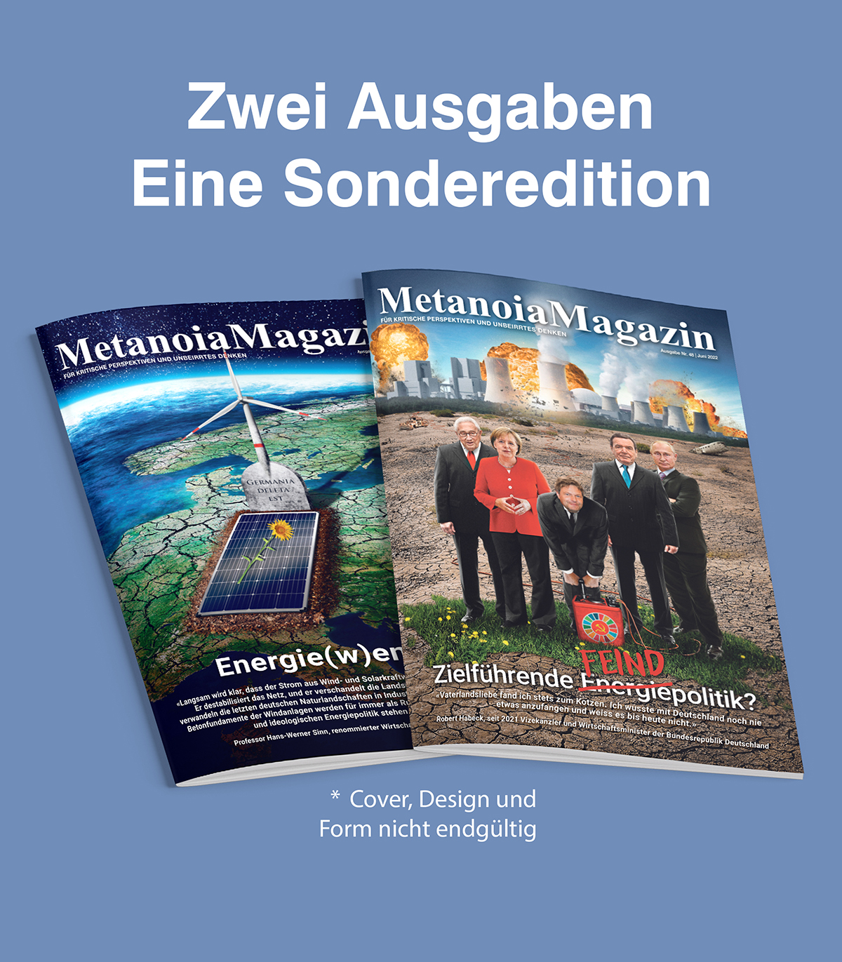 Sonderedition: Energie(w)ende (47) / Zielführende Energie- oder Feindpolitik? (48)